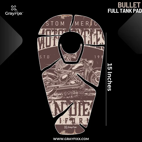 Full Tank Pad For Bullet | Size 15 Inches, Pack Of 1